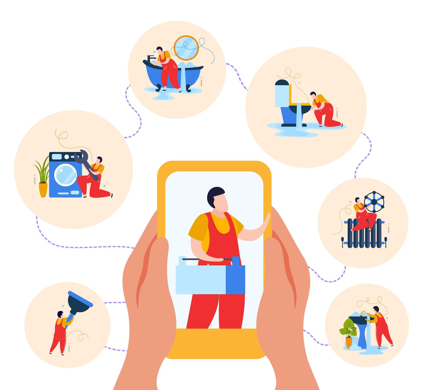 on demand handyman app development